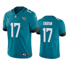 Men's Jacksonville Jaguars #17 Evan Engram Teal 2023 Vapor Untouchable Limited Stitched Jersey 