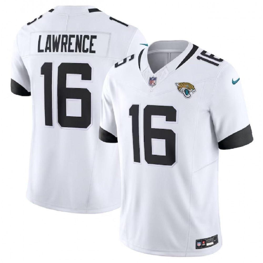 Men's Jacksonville Jaguars #16 Trevor Lawrence White 2023 F.U.S.E Vapor Untouchable Limited Stitched Jersey 