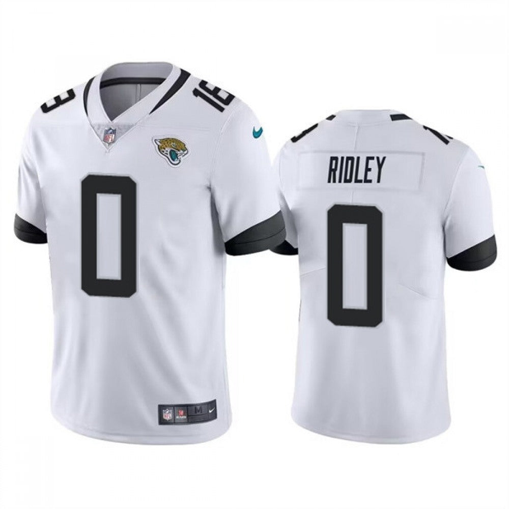 Men's Jacksonville Jaguars #0 Calvin Ridley White Vapor Untouchable Limited Stitched Jersey 