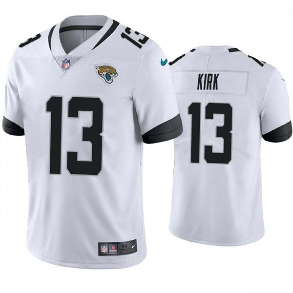 Men's Jacksonville Jaguars #13 Christian Kirk White Vapor Untouchable Limited Stitched Jersey 