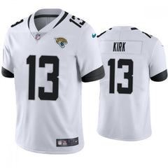 Men's Jacksonville Jaguars #13 Christian Kirk White Vapor Untouchable Limited Stitched Jersey 