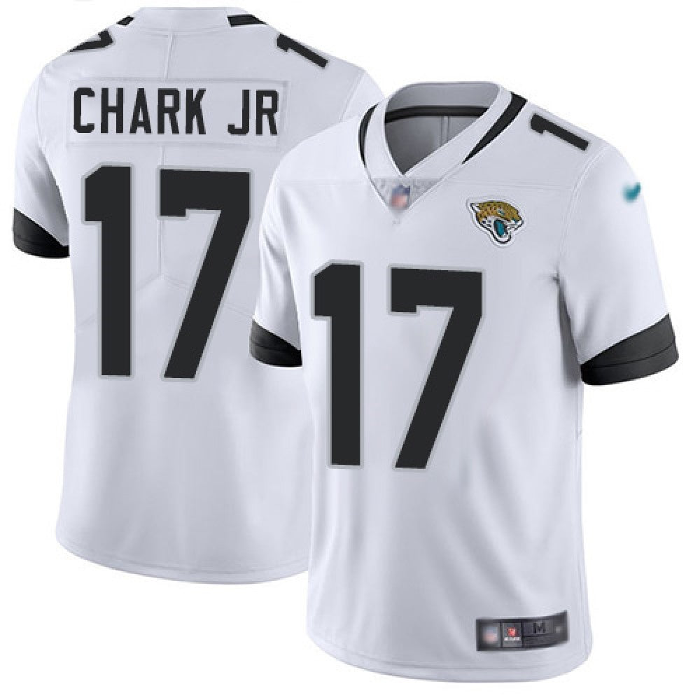 Men's Jacksonville Jaguars #17 DJ Chark Jr. White 2019 Vapor Untouchable Limited Stitched NFL Jersey 