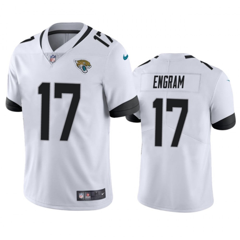 Men's Jacksonville Jaguars #17 Evan Engram White 2023 Vapor Untouchable Limited Stitched Jersey 