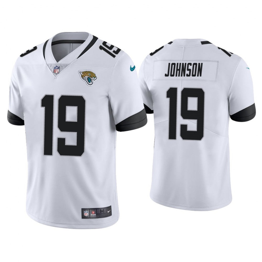 Men's Jacksonville Jaguars #19 Terry Godwin White Vapor Untouchable Limited Stitched Jersey 