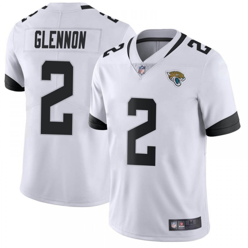 Men's Jacksonville Jaguars #2 Mike Glennon White Vapor Untouchable Limited Stitched Jersey 