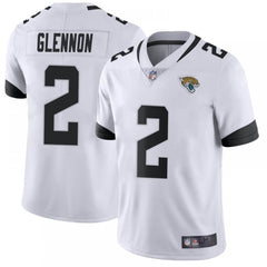 Men's Jacksonville Jaguars #2 Mike Glennon White Vapor Untouchable Limited Stitched Jersey 