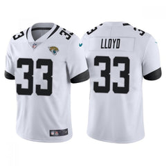 Men's Jacksonville Jaguars #33 Devin Lloyd White Vapor Untouchable Limited Stitched Jersey 