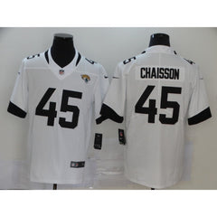 Men's Jacksonville Jaguars #45 K'Lavon Chaisson White Vapor Untouchable Limited Stitched NFL Jersey 