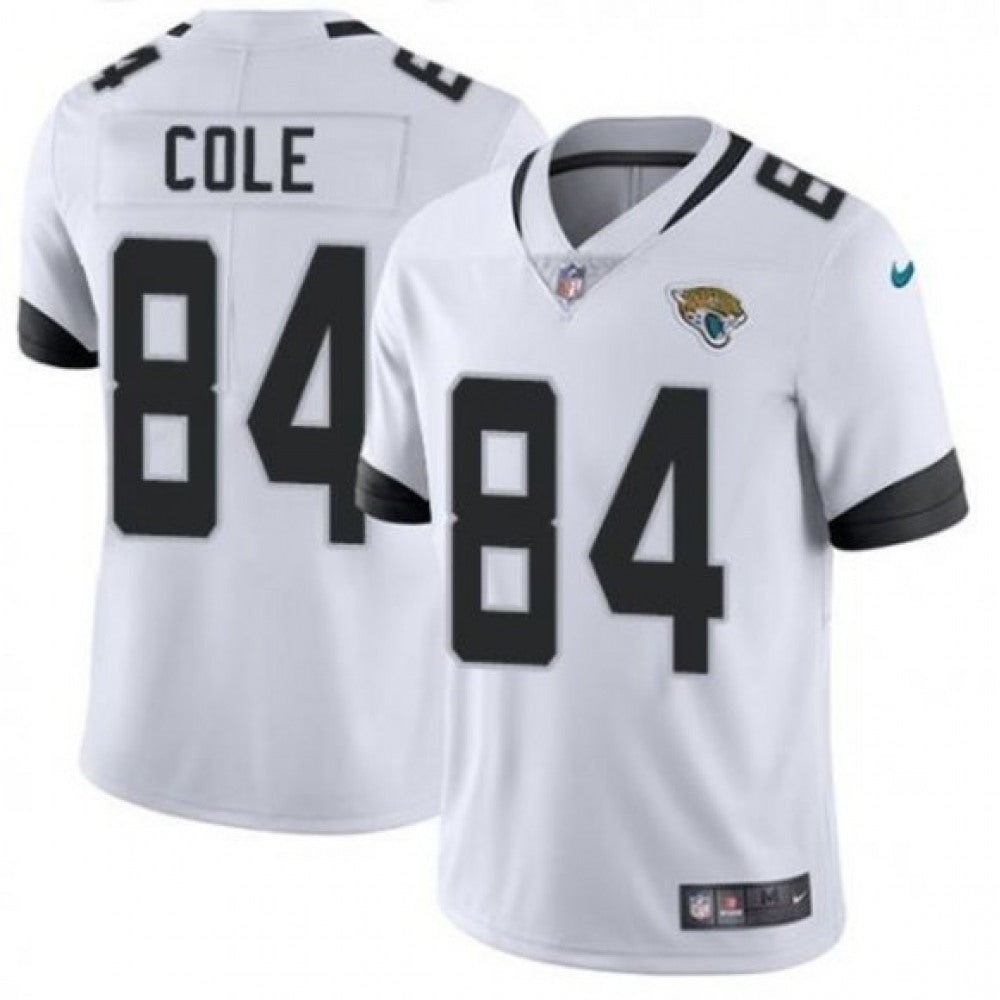 Men's Jacksonville Jaguars #84 Keelan Cole White Vapor Untouchable Limited Stitched Jersey 