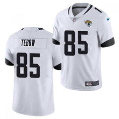 Men's Jacksonville Jaguars #85 Tim Tebow 2021 White Vapor Untouchable Limited Stitched Jersey 