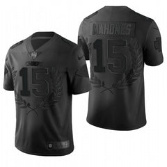Men's Kansas City Chiefs #15 Patrick Mahomes Black Special Edition Limited Stitched Jersey 