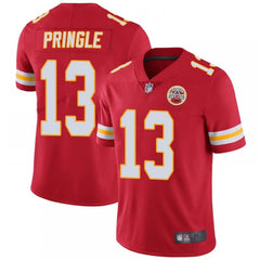 Men's Kansas City Chiefs #13 Byron Pringle Red Vapor Untouchable Limited Stitched Jersey 