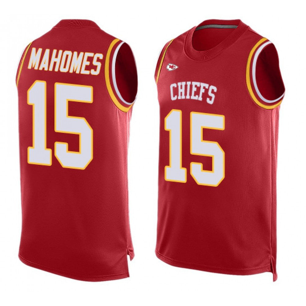 Men's Kansas City Chiefs #15 Patrick Mahomes Red Limited Stitched Jersey 