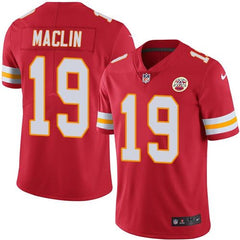 Chiefs #19 Jeremy Maclin Red Men's Stitched NFL Limited Rush Jersey 