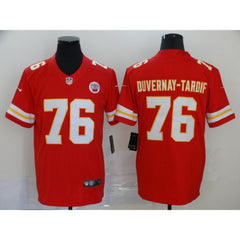 Men's Kansas City Chiefs #76 Laurent Duvernay-Tardif Red Vapor Untouchable Limited Stitched NFL Jersey 