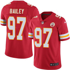 Men's Kansas City Chiefs #97 Allen Bailey Red Vapor Untouchable Limited Stitched NFL Jersey 