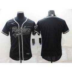 Men's Las Vegas Raiders Blank Black Flex Base Stitched Jersey 