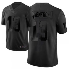 Men's Oakland Raiders #13 Hunter Renfrow Black Vapor City Edition Limited Stitched NFL Jersey 
