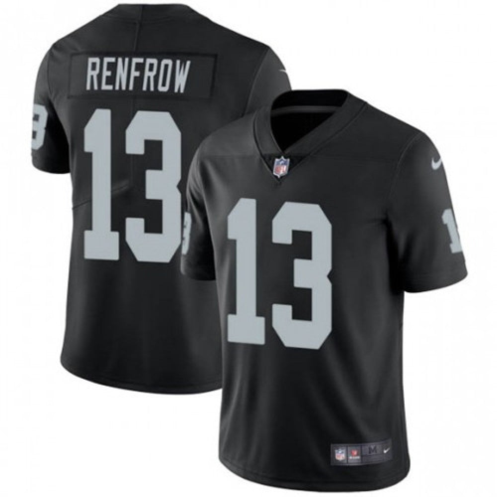 Men's Oakland Raiders #13 Hunter Renfrow Black Vapor Untouchable Limited Stitched NFL Jersey 