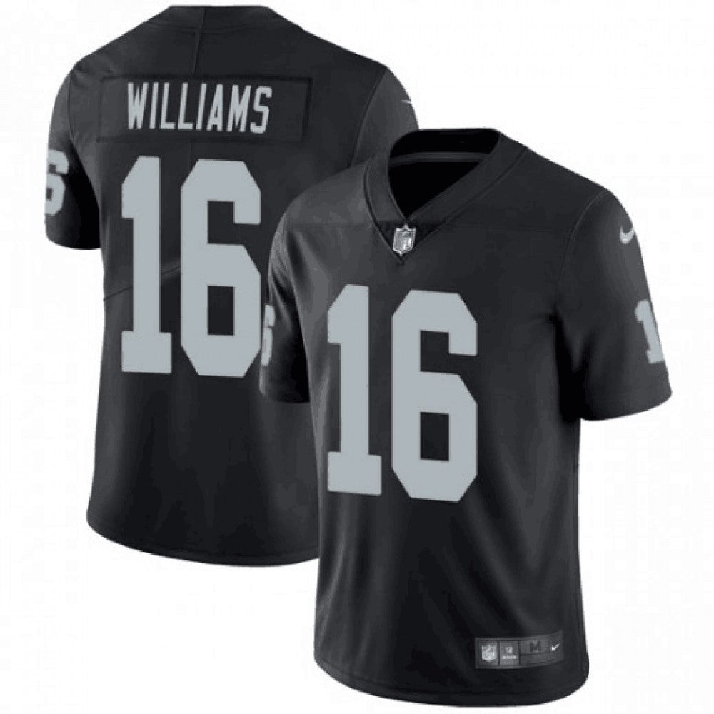 Men's Oakland Raiders #16 Tyrell Williams Black Vapor Untouchable Limited Stitched NFL Jersey 