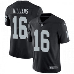Men's Oakland Raiders #16 Tyrell Williams Black Vapor Untouchable Limited Stitched NFL Jersey 