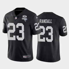 Men's Las Vegas Raiders #23 Damarious Randall Black 2020 Inaugural Season Vapor Limited Stitched Jersey 