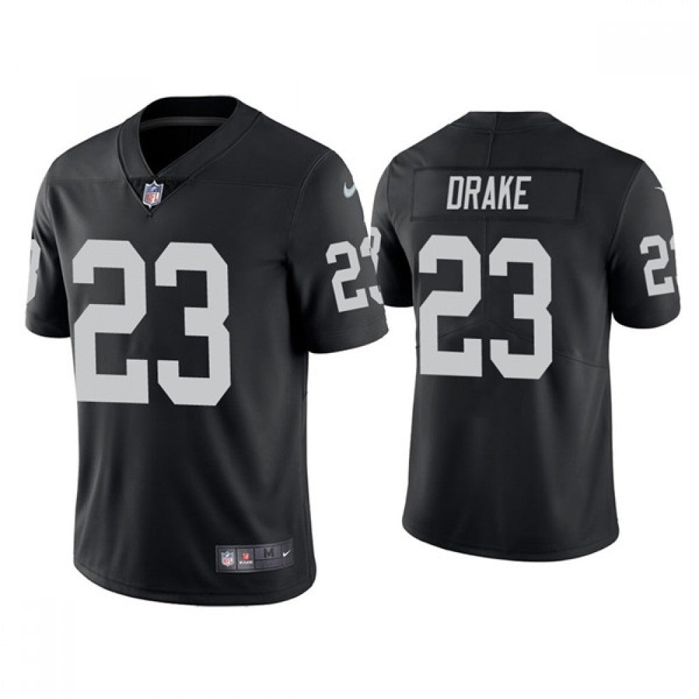 Men's Las Vegas Raiders #23 Kenyan Drake Black Vapor Untouchable Limited Stitched Football Jersey 