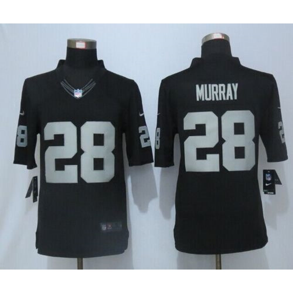 Raiders #28 Latavius Murray Black Team Color Men's Stitched NFL Limited Jersey 