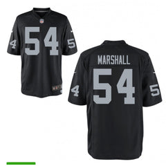 Men's Oakland Raiders #54 Brandon Marshall Black Limited NFL Stitched Jersey 