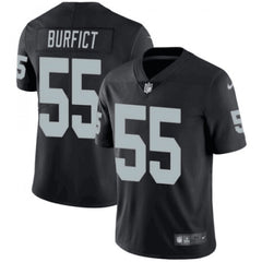 Men's Oakland Raiders #55 Vontaze Burfict Black Vapor Untouchable Limited Stitched NFL Jersey 
