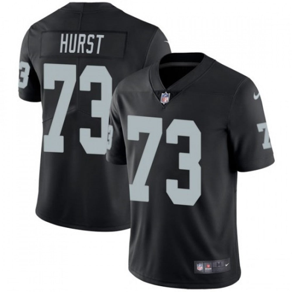 Men's Oakland Raiders #73 Maurice Hurst Black Vapor Untouchable Limited NFL Stitched Jersey 