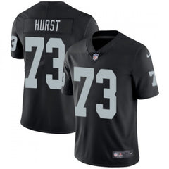 Men's Oakland Raiders #73 Maurice Hurst Black Vapor Untouchable Limited NFL Stitched Jersey 