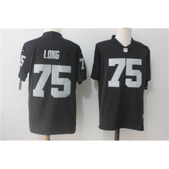 Men's Oakland Raiders #75 Howie Long Black Team Color Stitched NFL Vapor Untouchable Limited Jersey 