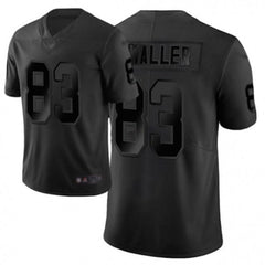 Men's Las Vegas Raiders #83 Darren Waller Black City Edition Limited Stitched Jersey 