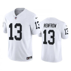 Men's Las Vegas Raiders #13 Hunter Renfrow White 2023 F.U.S.E Vapor Untouchable Stitched Football Jersey 