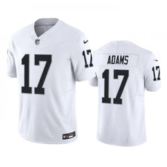 Men's Las Vegas Raiders #17 Davante Adams White 2023 F.U.S.E Vapor Untouchable Stitched Football Jersey 