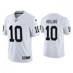 Men's Las Vegas Raiders #10 Mack Hollins White Vapor Untouchable Limited Stitched Jersey 