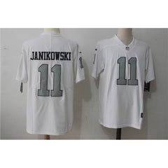 Men's Oakland Raiders #11 Sebastian Janikowski White Stitched NFL Vapor Untouchable Limited Jersey 