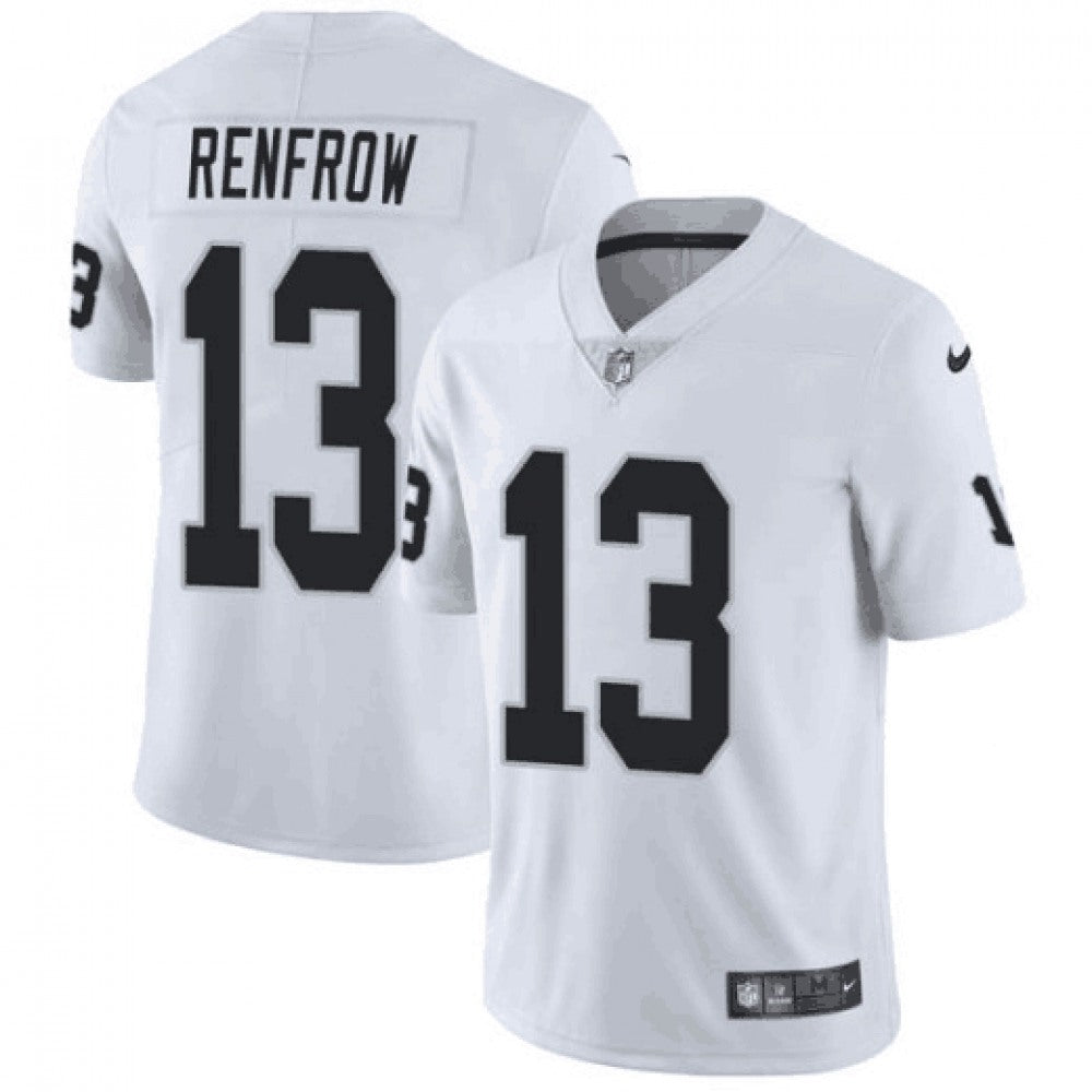 Men's Oakland Raiders #13 Hunter Renfrow White Vapor Untouchable Limited Stitched NFL Jersey 