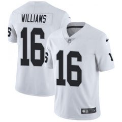 Men's Oakland Raiders #16 Tyrell Williams White Vapor Untouchable Limited Stitched NFL Jersey 