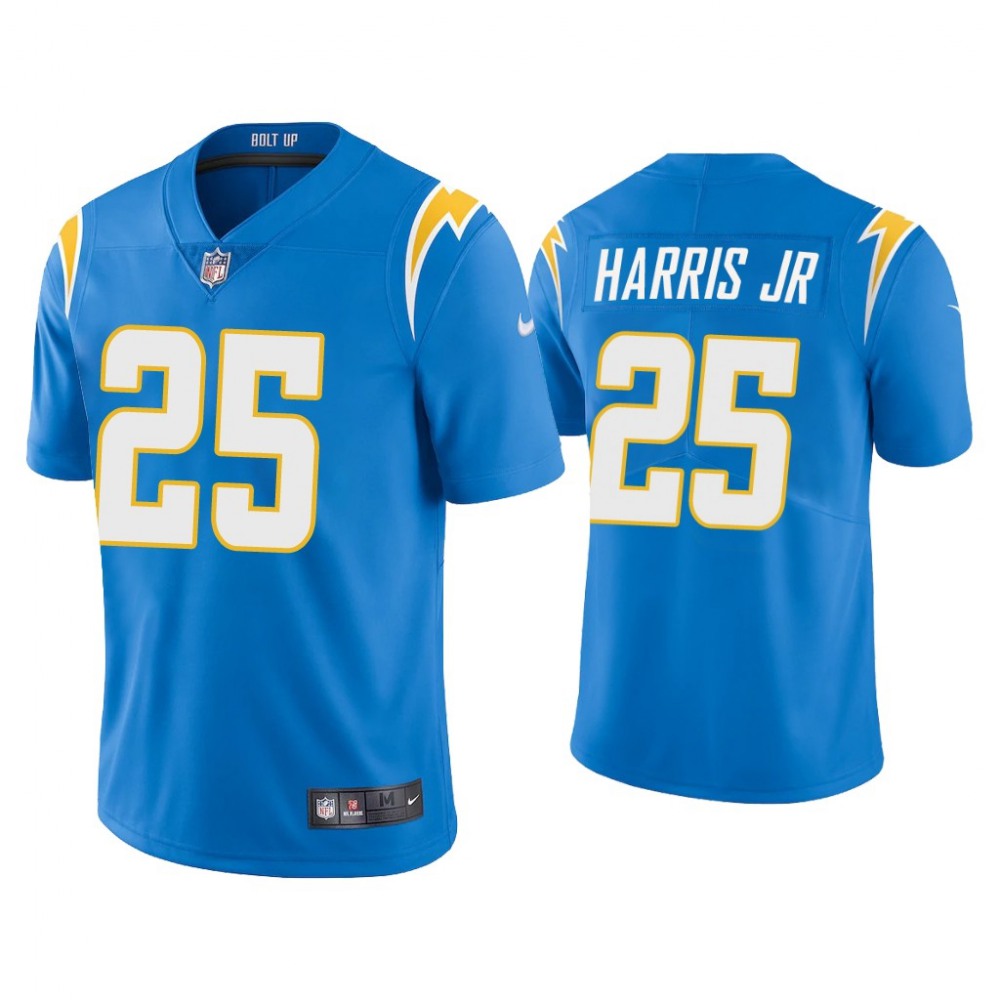 Men's Los Angeles Chargers #25 Chris Harris Jr. 2020 Blue Vapor Untouchable Limited Stitched Jersey 