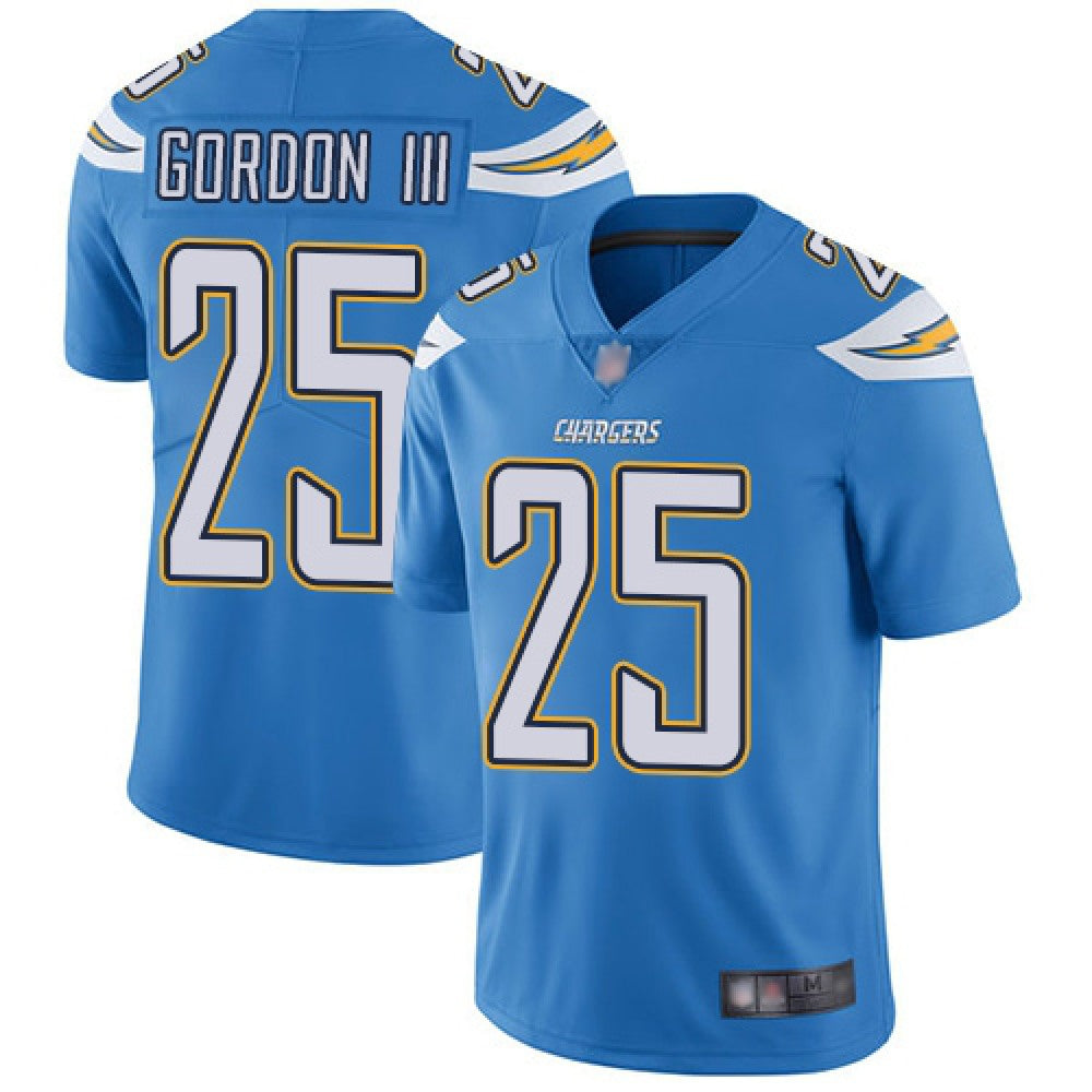 Men's Los Angeles Chargers #25 Melvin Gordon Blue Vapor Untouchable Limited Stitched NFL Jersey 