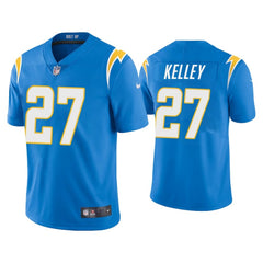 Men's Los Angeles Chargers #27 Joshua Kelley 2020 Blue Vapor Untouchable Limited Stitched NFL Jersey 