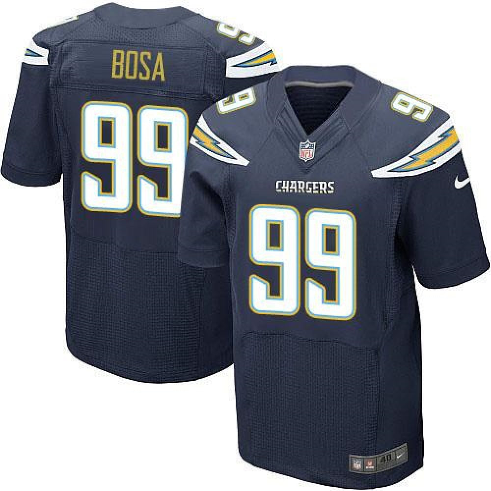 Chargers #99 Joey Bosa Navy Blue Team Color Men's Stitched NFL New Elite Jersey 