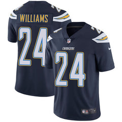 Men's Los Angeles Chargers #24 Trevor Williams Navy Blue Vapor Untouchable Limited Stitched NFL Jersey 
