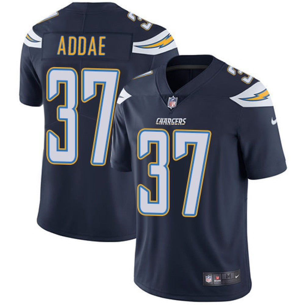 Men's Los Angeles Chargers #37 Jahleel Addae Navy Blue Vapor Untouchable Limited Stitched NFL Jersey 