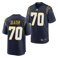 Men's Los Angeles Chargers #70 Rashawn Slater Navy 2021 Vapor Untouchable Limited Stitched Jersey 