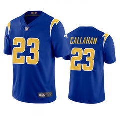 Men's Los Angeles Chargers #23 Bryce Callahan Royal Vapor Untouchable Limited Stitched Jersey 