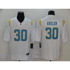 Men's Los Angeles Chargers #30 Austin Ekeler 2020 White Vapor Stitched NFL Jersey 