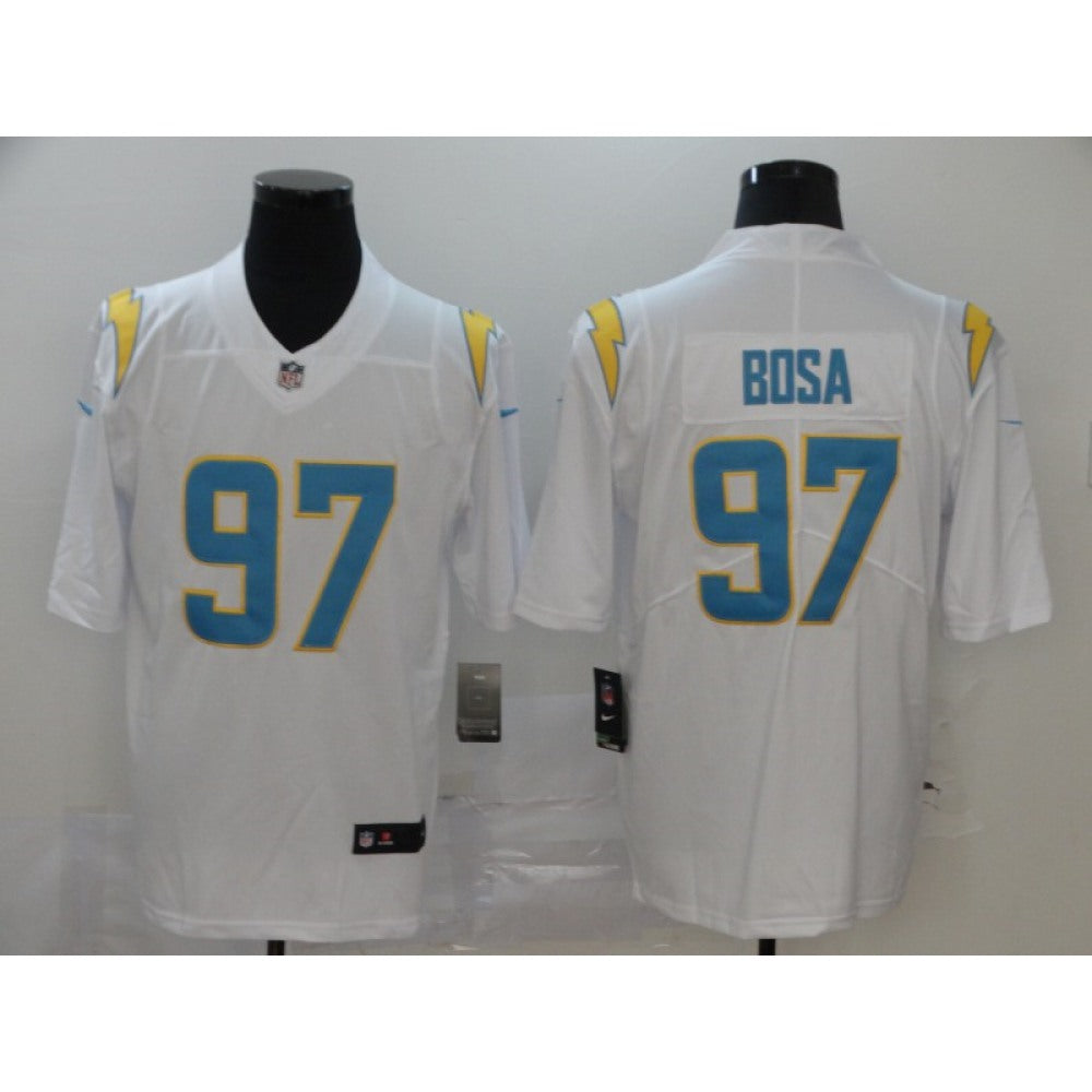 Men's Los Angeles Chargers #97 Joey Bosa 2020 White Stitched NFL Jersey 
